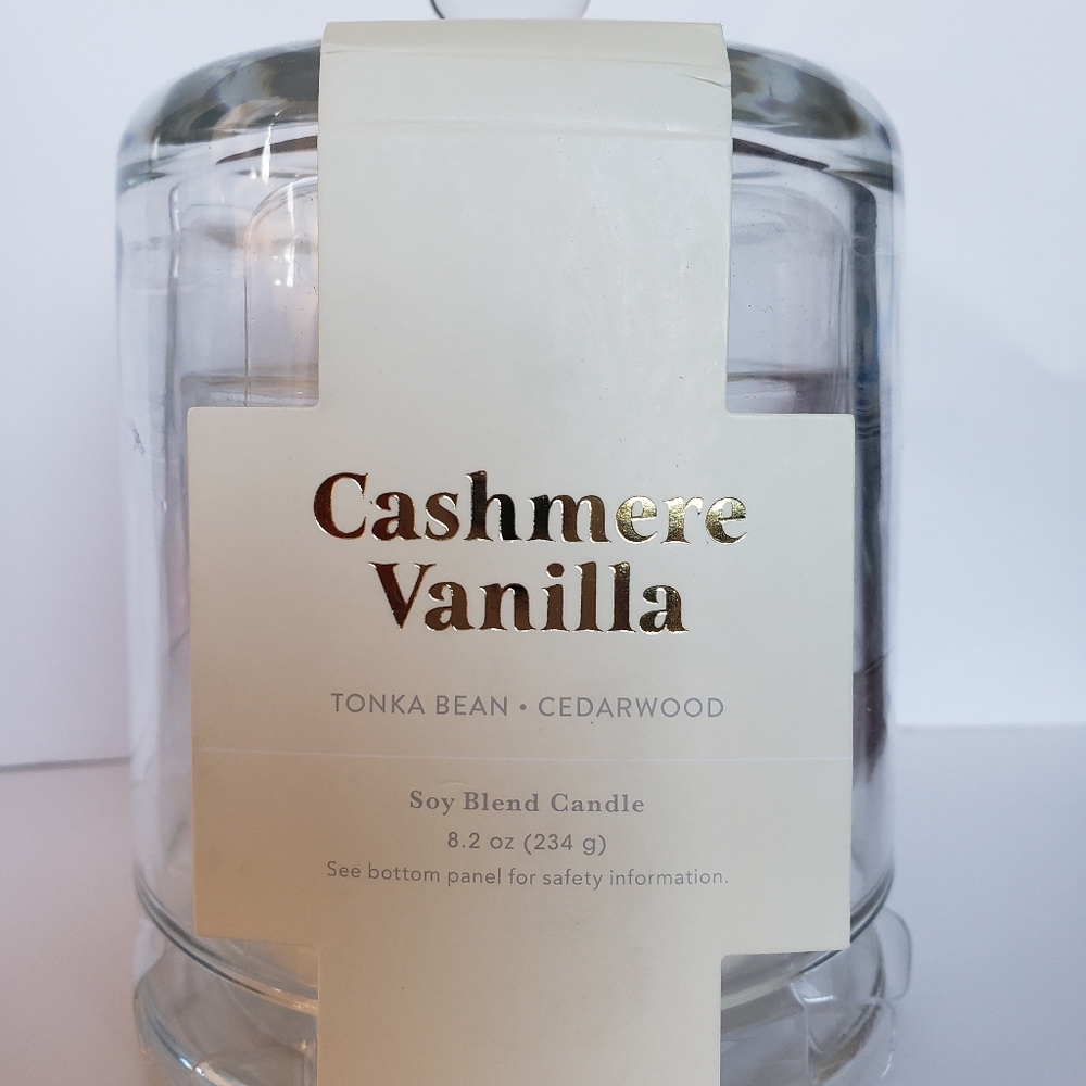 Threshold Cashmere Vanilla Cloche Candle